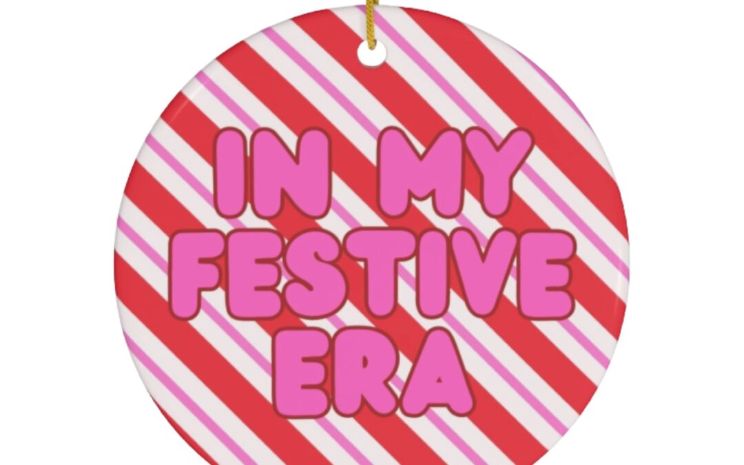 Taylor Swift Christmas Ornament Pop Culture Holiday Ornament