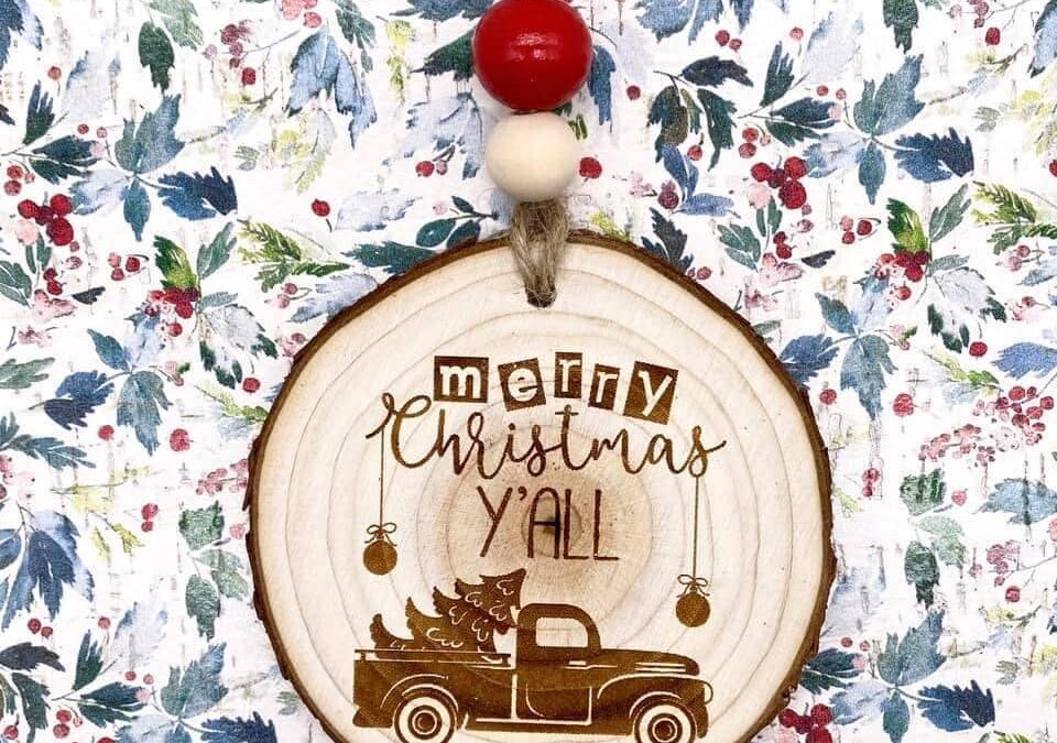 Merry Christmas Y’all Christmas Ornament